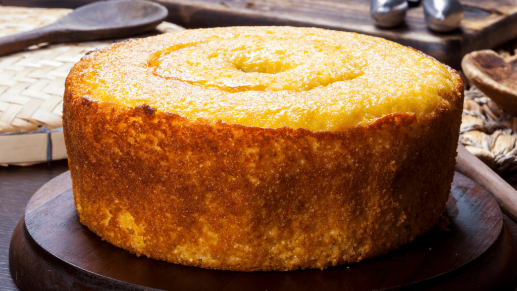 Bolo de Milho com Requeijão Cremoso